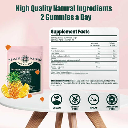 vital source feminine balance gummies